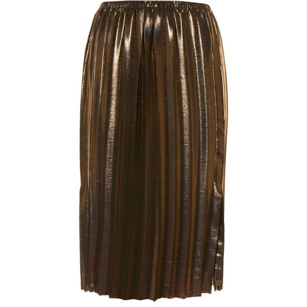 Isabel Marant Étoile Malden Pleated Lamé Skirt